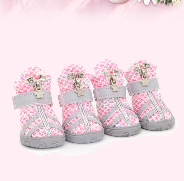 Zapatos Deportivos Transpirables para Perros Pequeños y Medianos