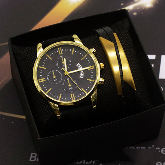 Reloj Ejecutivo Dos Piezas con Calendario para Hombre - Image 6