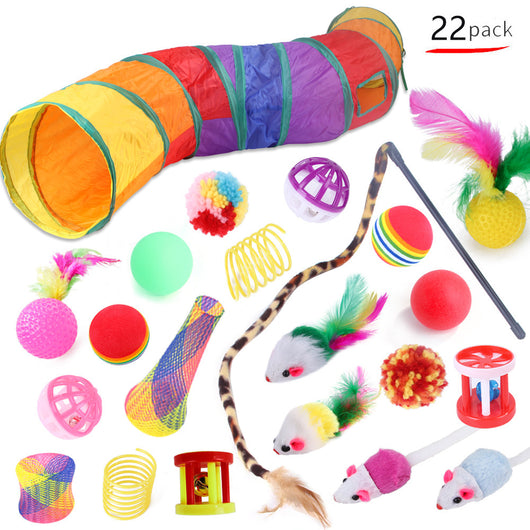 Set de 21 Juguetes Interactivos para Gatos - Varitas y Accesorios - Image 27