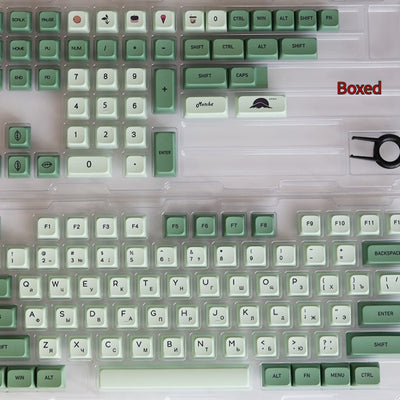 Teclado Mecánico 124 Teclas Matcha - Keycaps PBT Sublimados - Image 17