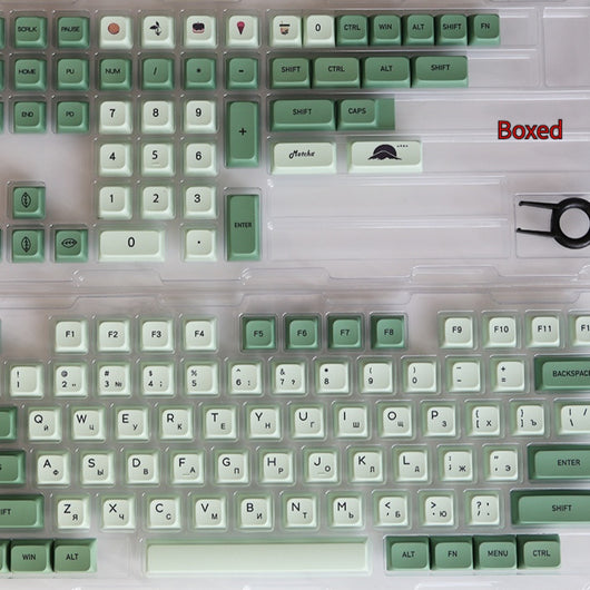 Teclado Mecánico 124 Teclas Matcha - Keycaps PBT Sublimados - Image 17