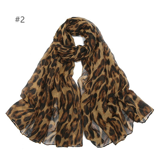 Pañuelo Protector Solar Estampado Leopardo para Viajes - Diseño Clásico Versátil - Image 8