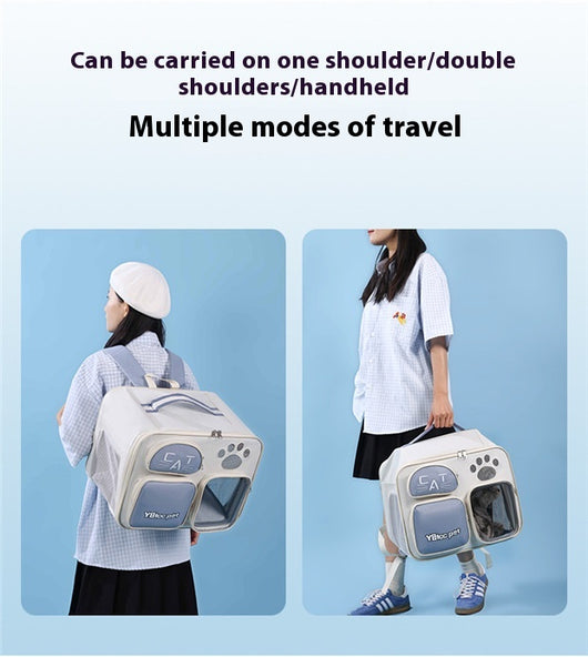 Bolsa Transportadora para Mascotas - Mochila de Viaje Portátil para Perros y Gatos - Image 11