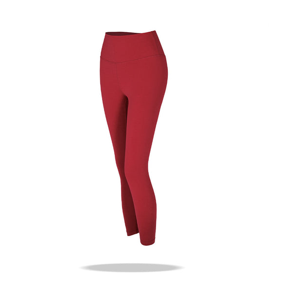 Pantalones Yoga Cintura Alta con Levantamiento de Glúteos en Tonos Nude y Melocotón