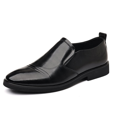 Zapatos Ejecutivos Slip-On de Cuero Vintage Talla Grande para Hombre - Image 6