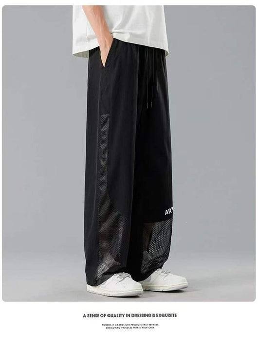 Pantalones Rectos de Seda de Hielo para Hombre - Cómodos y Frescos - Image 13