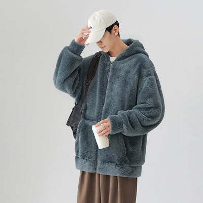 Conjunto de Sudadera Acolchada con Capucha y Pantalón Deportivo Cálido - Image 7