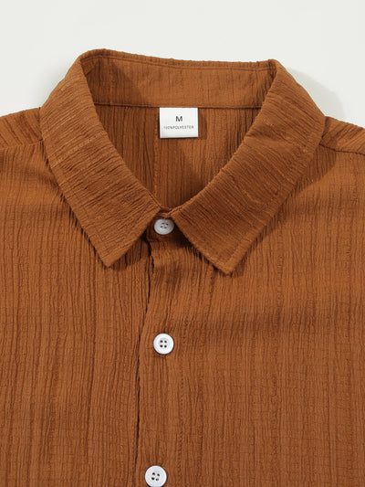 Conjunto de Playa Hombre: Camisa Suelta y Pantalones Cortos - Image 28