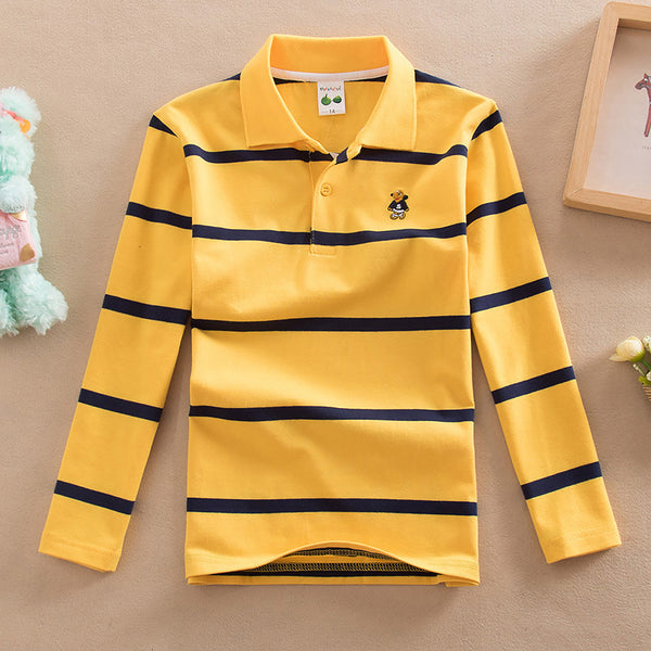 Camiseta Infantil Manga Larga Primavera Otoño