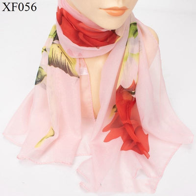 Pañoleta Estampada Primavera Otoño en Chifón Ligero - Image 30