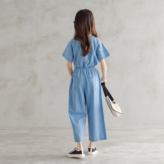 Pantalón Ancho Coreano de Pierna Suelta CUHK Girl - Image 7