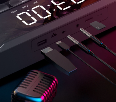 Parlante Bluetooth Estéreo Portátil con Subwoofer Potente - Image 12
