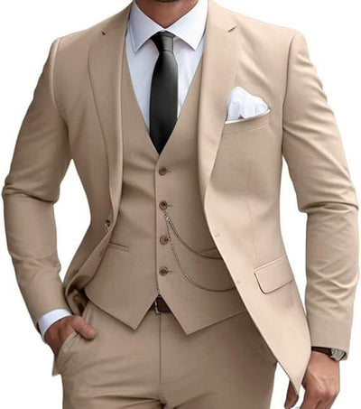 Traje Slim Fit Ejecutivo para Hombre - Elegancia Formal y Temperamento Empresarial - Image 23