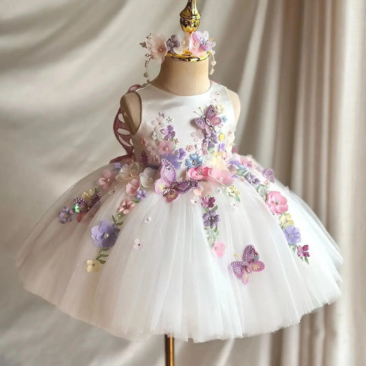 Disfraz de Presentación Floral Blanco para Escenario
