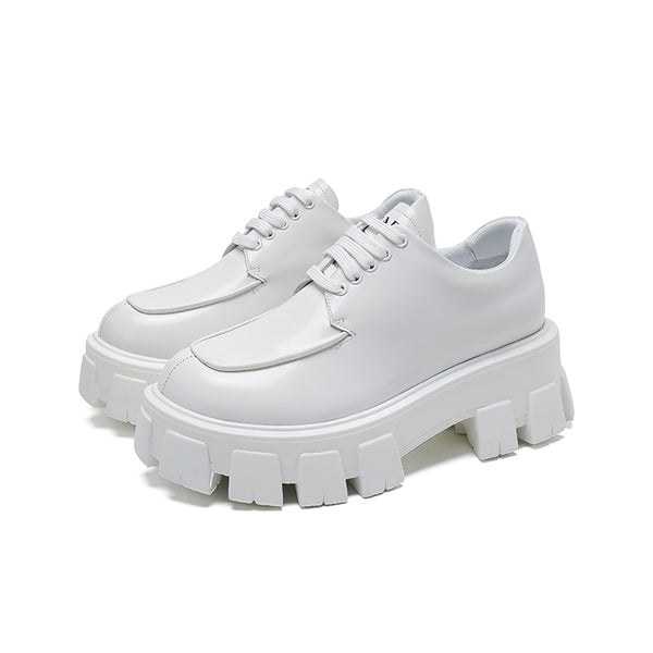 Zapatos Plataforma Sweet Cool - Cuero Genuino para Otoño e Invierno - Image 5