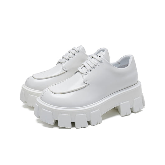 Zapatos Plataforma Sweet Cool - Cuero Genuino para Otoño e Invierno - Image 5