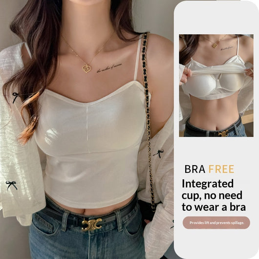 Camiseta Tirantes Rayada con Sostén Acolchado - Lencería Sexy y Cómoda - Image 7