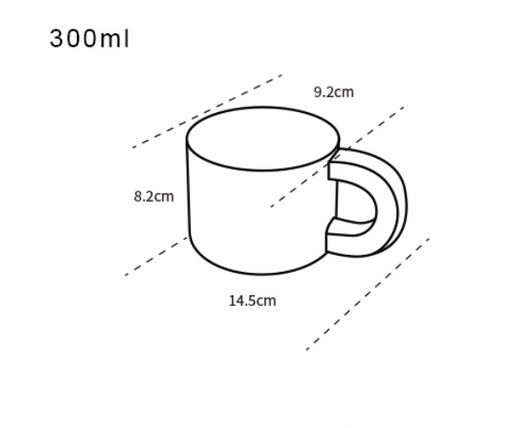Taza de Cerámica Nórdica con Lunares - Taza de Café Creativa - Image 9