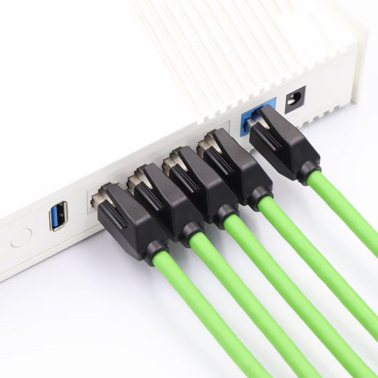 Cable de Red Categoría 6 Gigabit Doble Blindaje de Alta Velocidad