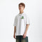 Camiseta Suelta Personalizada Letra B Estilo Urbano Casual para Hombre