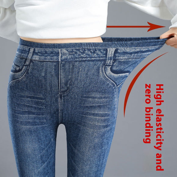 Leggings Ajustados de Talle Alto para Mujer con Corte Pencil Oversized