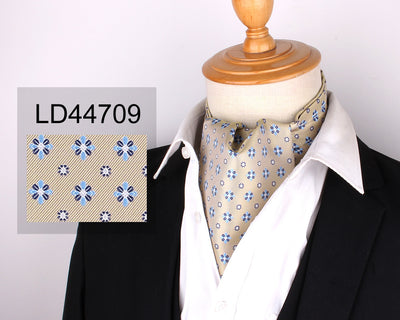 Pañuelo de Seda para Hombre con Estampado Floral - Image 11