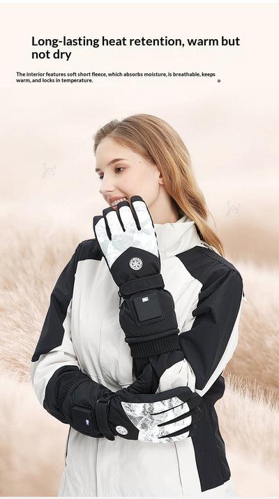 Guantes Térmicos para Ciclismo Eléctrico - Protección contra Frío y Viento - Image 12