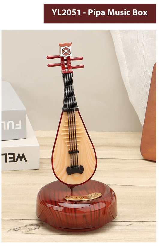 Caja de Música Giratoria con Violín - Instrumento Musical Decorativo - Image 11