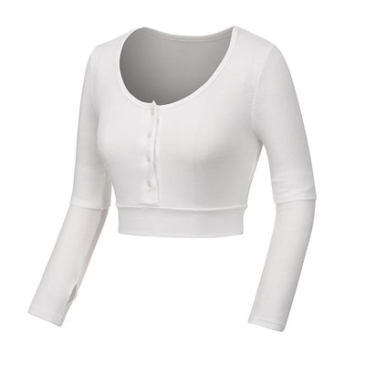 Playera Deportiva de Manga Larga para Mujer - Yoga y Running - Image 6