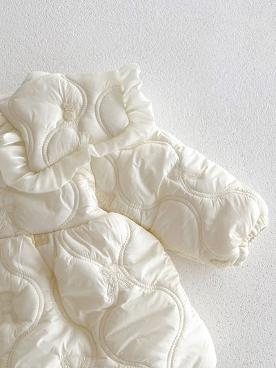 Abrigo Acolchado de Algodón para Niñas - Abrigo Cálido de Invierno - Image 24