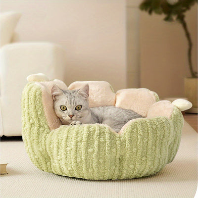 Casa Cómoda para Gatos y Perros - Diseño Suave y Versátil Todas las Estaciones - Image 4