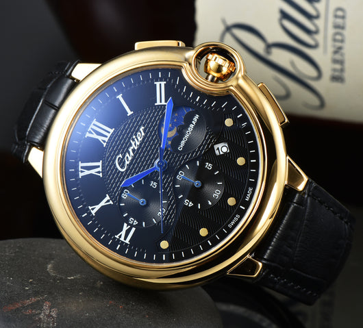 Reloj de Negocios para Hombre con Correa de Goma - Image 17