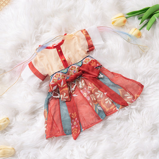 Falda Princesa Hanfu para Gatos - Protección Anticaída de Pelo - Image 4