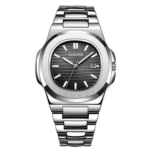 Reloj Hombre Acero Inoxidable Resistente al Agua con Esfera Luminosa - Image 7
