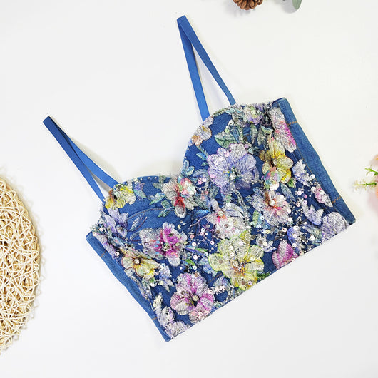 Traje de Baño Estilo Vaquero Europeo Monokini sin Tirantes - Image 29