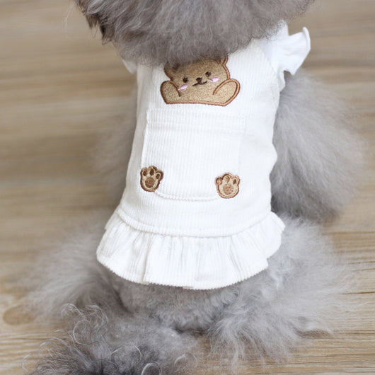 Vestido con Tirantes Estampado para Perros Pequeños - Image 12