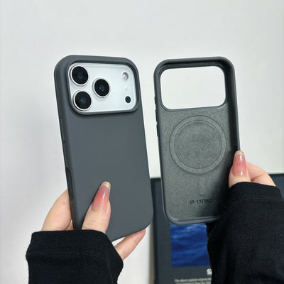 Funda Magnética Líquida para Teléfono con Botón IA y Protección Antigolpes - Image 5