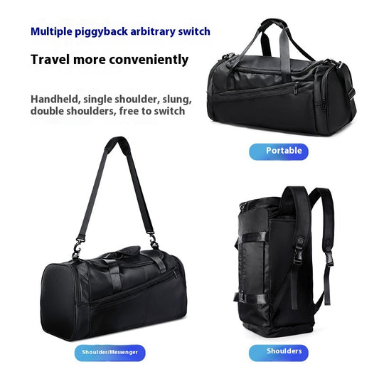 Bolsa Deportiva de Viaje con Compartimento Seco-Húmedo para Hombre - Image 2