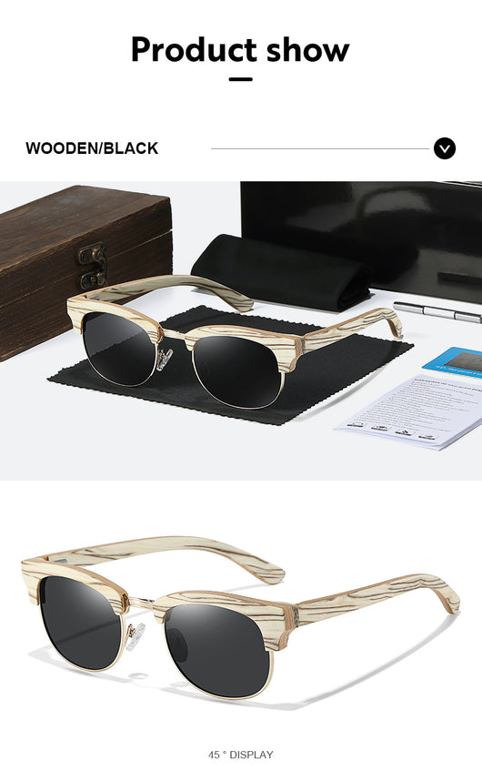 Gafas de Sol Polarizadas Semiarmazón UV400 para Hombre y Mujer - Image 23
