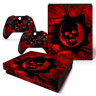 Psychedelic game console and controller stickers featuring a vibrant cannabis leaf and mushroom design. - Image 3