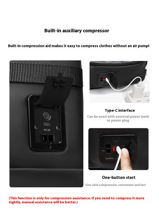Mochila Trolley Expandible de Gran Capacidad para Viajes de Negocios - Image 10