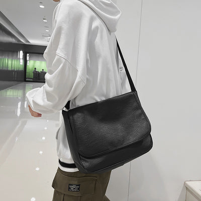 Bolsa Mensajera Vintage Estilo Británico para Hombre - Image 11