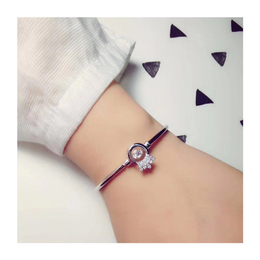 Pulsera de Plata 925 Corazón Corona Elegante - Image 8