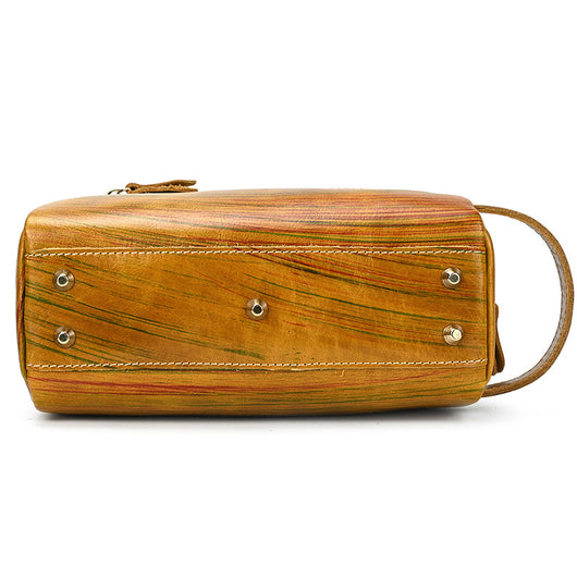 Bolsa de Almacenamiento en Cuero Genuino de Gran Capacidad Estilo Vintage - Image 13
