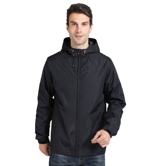 Chaqueta Deportiva Impermeable para Hombre con Capucha - Image 13