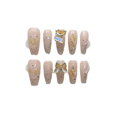 Stickers de Uñas Mariposas Giratorias - Armadura Resistente - Image 7