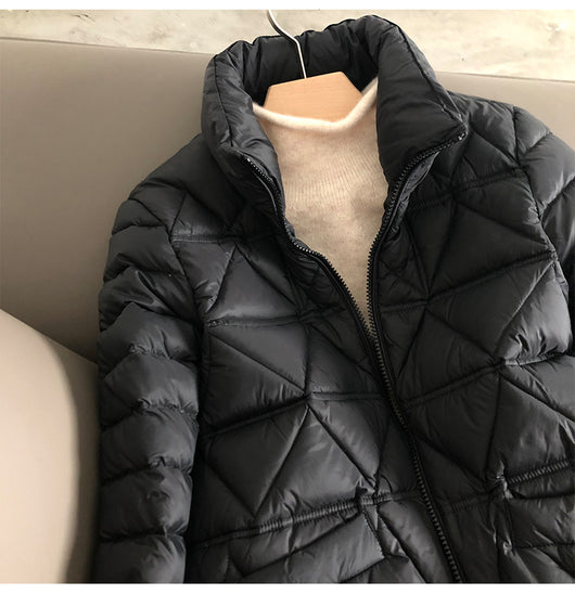 Chaqueta Ligera de Plumón de Pato Blanco - Estilo Casual Elegante - Image 18