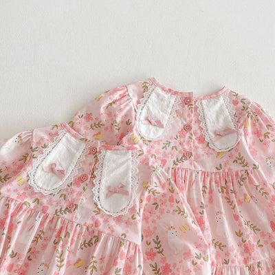Mameluco Floral para Bebé Diseño Conejito - Image 15
