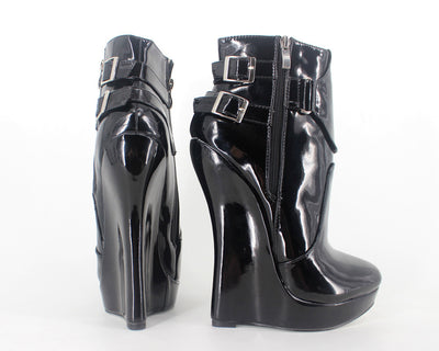 Tacones Altos Plataforma Impermeables Talla Grande para Mujer - Image 11