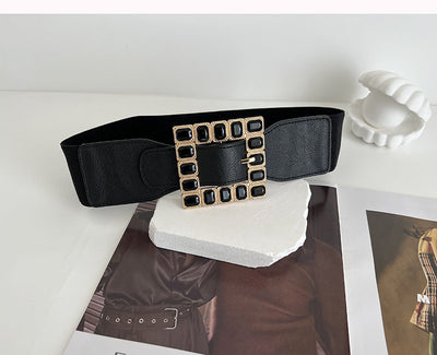 Cinturón para Mujer con Hebilla de Strass Brillante - Image 9